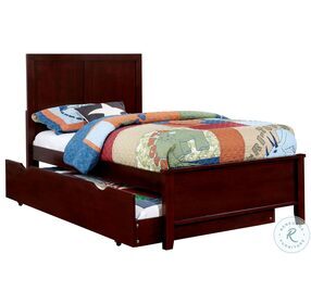 Prismo Cherry Twin Panel Bed