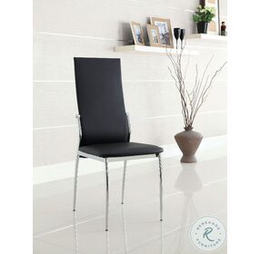 Kalawao Black Side Chair Set of 2