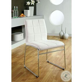 Oahu White Side Chair Set of 2