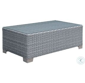 Brindsmade Gray Outdoor Coffee Table