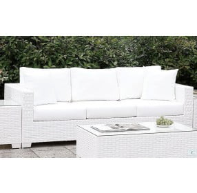 Somani White Sofa
