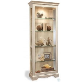 Color Time Ambience Sandshell White Display Cabinet