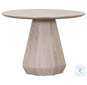 Traditions Coulter Natural Gray Ash 42" Round Dining Table