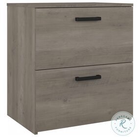 City Park Driftwood Gray 2 Drawer Lateral File Cabinet