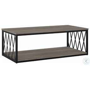 City Park Driftwood Gray Hickory Coffee Table