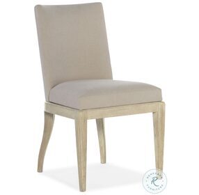 Cascade Soft Taupe upholstered Side Chair Set Of 2