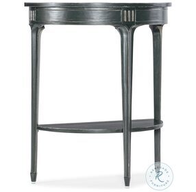 Charleston Green Demilune Accent Table