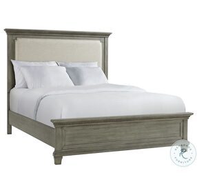 Clovis Gray Queen Panel Bed