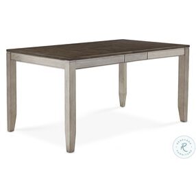 Abacus Smoky Alabaster And Putty Extendable Dining Table