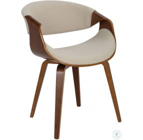 Curvo Cream Dining Chair