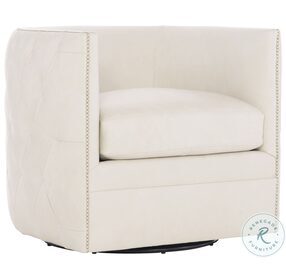 Palazzo Cream Swivel Chair