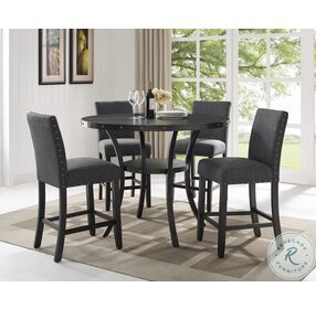 Crispin Smoke Counter Height Dining Room Set