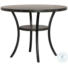 Crispin Gray 48" Round Counter Height Dining Table
