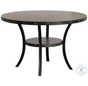 Crispin Gray 48" Round Dining Table