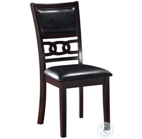 Gia Ebony Dining Chair Set Of 2