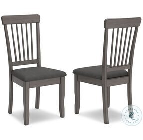 Shullden Gray Dining Chair Set of 2