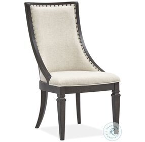 Calistoga Weathered Charcoal Arm Chair Set Of 2