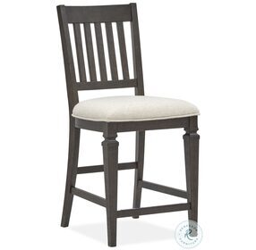 Calistoga Weathered Charcoal Counter Height Chair Set Of 2