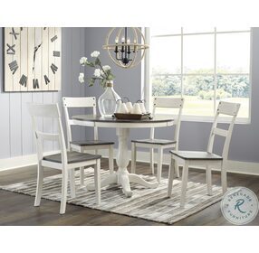 Nelling Two tone Dining Room Set