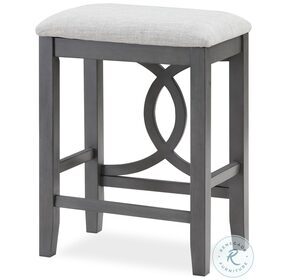 Bella Gray Counter Height Stool Set Of 2