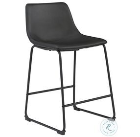 Centiar Black Counter Height Stool Set Of 2