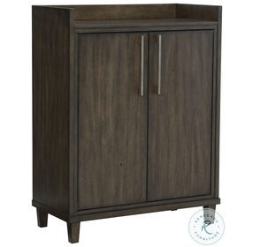 Wittland Dark Brown Bar Cabinet