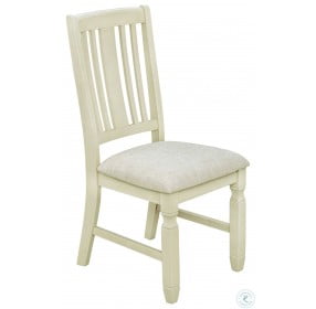 Homeplace Dark Oak And White Dining Chair Set Of 2