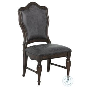 Winchester Distressed Rich Brown Acacia Side Chair Set of 2
