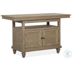 Lancaster Dovetail Grey Extendable Counter Height Dining Table