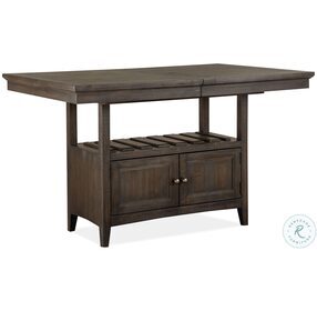 Westley Falls Graphite Extendable Counter Height Dining Table
