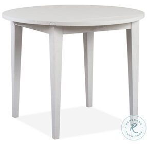 Heron Cove Chalk White Extendable Drop Leaf Dining Table