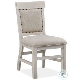 Bronwyn Alabaster Upholstered Dining Side Chair Set of 2