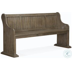 Tinley Park Dovetail Grey Bench