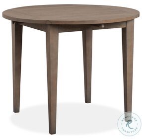Paxton Place Dovetail Grey Extendable Drop Leaf Dining Table