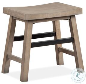 Paxton Place Dovetail Grey Stool
