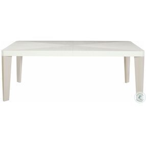 Axiom Linear Grey And White Extendable Dining Table