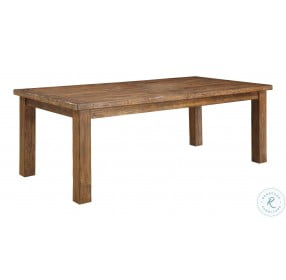 Dodson Brindled Pine 84" Extendable Dining Table