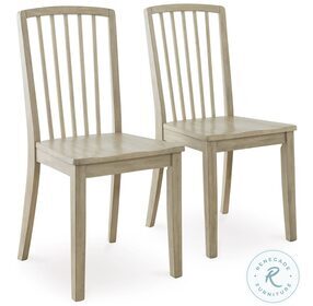 Gleanville Light Brown Dining Chair Set of 2