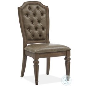 Durango Willadeene Brown Upholstered Side Chair Set Of 2