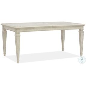 Newport Alabaster Rectangular Extendable Dining Table