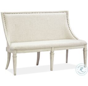Newport Alabaster Upholstered Bench