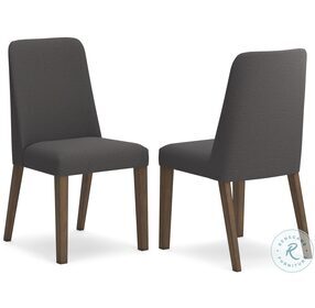 Lyncott Charcoal Dining Chair Set of 2
