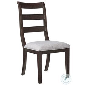 Adinton Reddish Brown Side Chair Set of 2