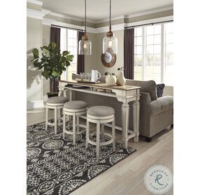 Realyn Two-tone Counter Height Dining Room Set