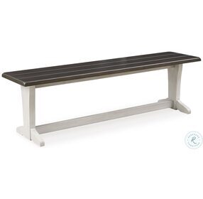 Darborn Gray And Brown Bench