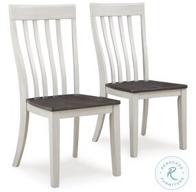 Darborn Gray And Brown Side Chair Set Of 2