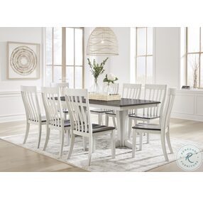 Darborn Gray And Brown Dining Room Set