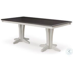 Darborn Gray And Brown Dining Table