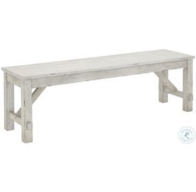 MT Pleasant Oyster Dining Bench
