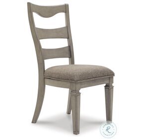 Lexorne Light Gray Dining Chair Set of 2